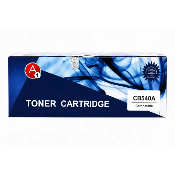 Compatible HP CB540A Black Toner Cartridge Compatible HP CB540A Black Toner Cartridge