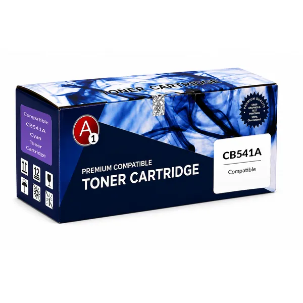 Compatible HP CB541A Cyan Toner Cartridge Compatible HP CB541A Cyan Toner Cartridge