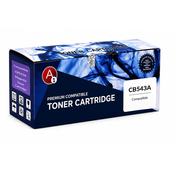 Compatible HP CB543A Magenta Toner Cartridge Compatible HP CB543A Magenta Toner Cartridge