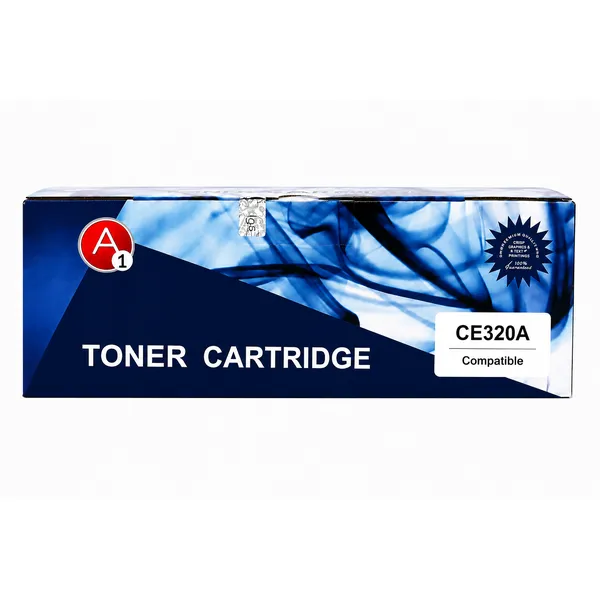 Compatible HP CE320A Black Toner Cartridge