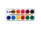 Adel Watercolour Paint Set 12 Colours with Paintbrush Adel 12 Colour Watercolour Paint Set with Paintbrush