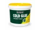 Alcolin Cold Glue Wood Glue Tub Front View Alcolin Cold Glue wood glue tub with green and yellow label shown from the front