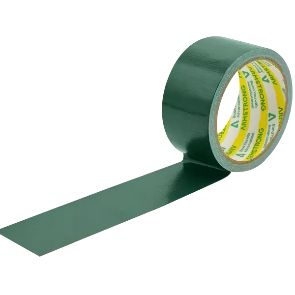 Armstrong dark green duct tape 48mm x 8m roll for repairs sealing and colour coding