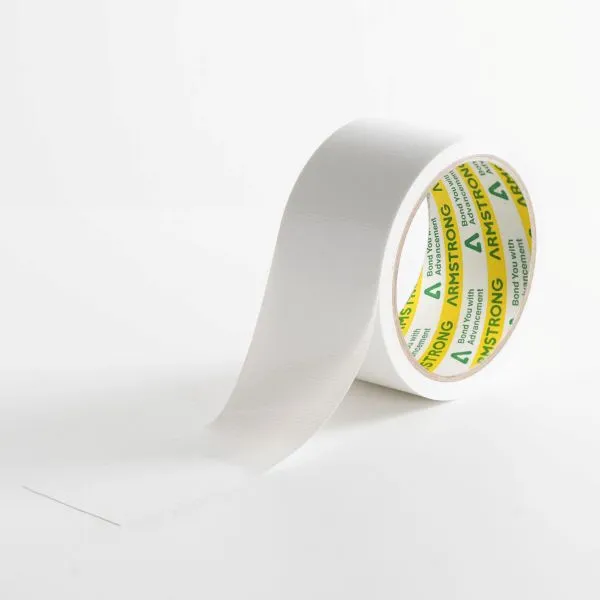 Armstrong white duct tape 48mm x 8m roll for clean repair and sealing tasks