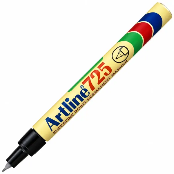 Artline 725 Superfine Permanent Marker Black Artline 725 superfine permanent marker black with cap