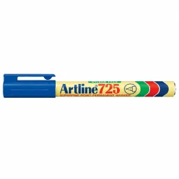 Artline 725 superfine permanent marker blue with cap