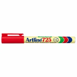 Artline 725 superfine permanent marker red with cap