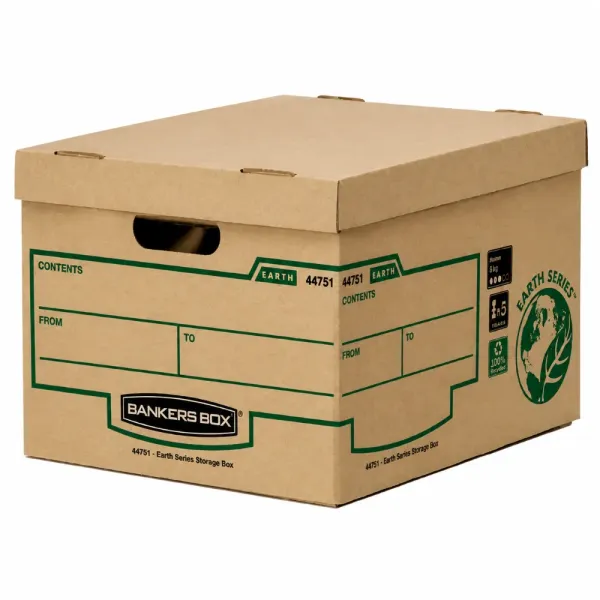 BANKERS BOX Earth Series Econo Storage Box - Pack of 25 BANKERS BOX Earth Series Econo Storage Box - Pack of 25