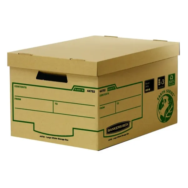 BANKERS BOX Earth Series Large Offsite Storage Box - Pack of 10 BANKERS BOX Earth Series Large Offsite Storage Box - Pack of 10