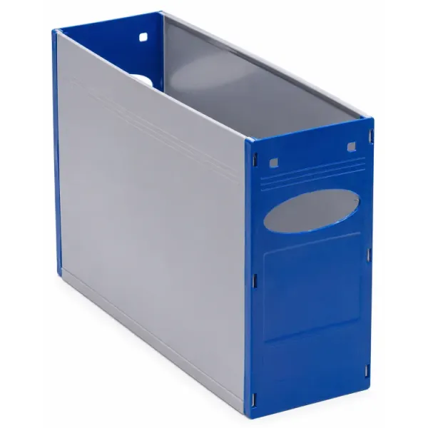 Bankers Box Solid Plastic Container Blue - Pack of 4 Bankers Box Solid Plastic Container Blue - Pack of 4