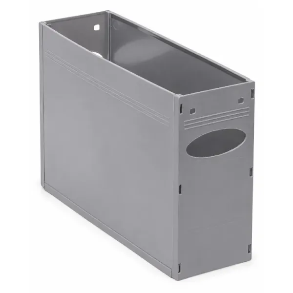 Bankers Box Solid Plastic Container Grey - Pack of 4 Bankers Box Solid Plastic Container Grey Pack of 4