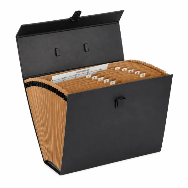 Bankers Box Handifile Expanding Organiser - Black