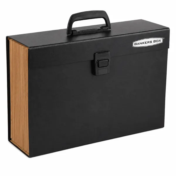 Bankers Box Handifile Expanding Organiser - Black