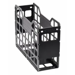 Bankers Box Slatted Econo Container Black - Pack of 4