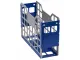 Bankers Box Slatted Econo Container Blue - Pack of 4