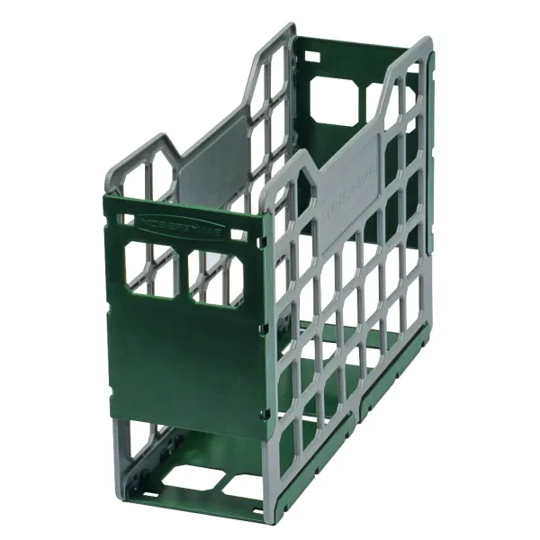 Bankers Box Slatted Econo Container Green - Pack of 4