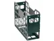 Bankers Box Slatted Econo Container Green - Pack of 4