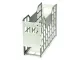 Bankers Box Slatted Econo Container White - Pack of 4
