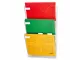 BANTEX Vision Wall Pocket Organisers Landscape BANTEX Vision Wall Pocket Organisers Landscape