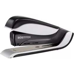 Bostitch 1140 Quantum Desktop Stapler Black/Silver Side View Bostitch 1140 Quantum black and silver desktop stapler side view