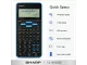 SHARP EL-W535SA-BBL Scientific Calculator - Blue SHARP EL-W535SA-BBL Scientific Calculator - Blue