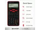 SHARP EL-W535SA-BRD Scientific Calculator - Red