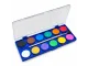 Croxley Create 12 Colour Watercolour Paint Set Open with Palette Lid