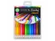 Croxley Create retractable wax crayons in 12 colours, front view of packaging