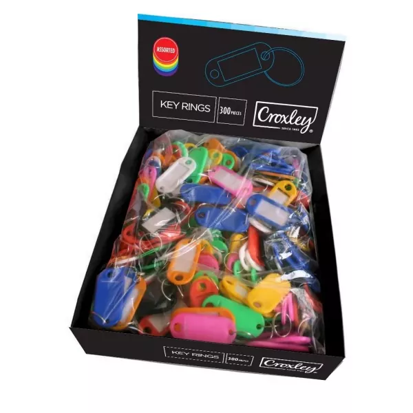 CROXLEY Standard Key Rings - Box 300 CROXLEY Standard Key Rings - Box 300