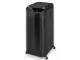Fellowes AutoMax 550C shredder front angled view Fellowes AutoMax 550C P-4 cross-cut auto feed shredder front angled view