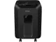 Fellowes AutoMax 80M P4 Mini-Cut Shredder Angled View Angled view of Fellowes AutoMax 80M 80-sheet P4 mini-cut auto feed shredder