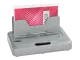 GBC TB500 thermal binding machine with document loaded, showing front view for professional document binding