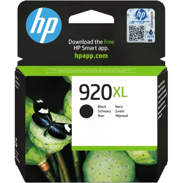 HP 920XL Black Original Ink Cartridge (CD975AE)