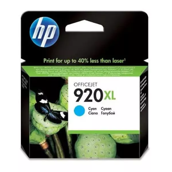 HP 920XL Cyan Original Ink Cartridge (CD972AE)