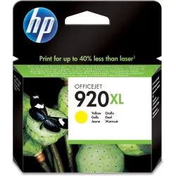 HP 920XL Yellow Original Ink Cartridge (CD974AE) HP 920XL Yellow Original Ink Cartridge (CD974AE)
