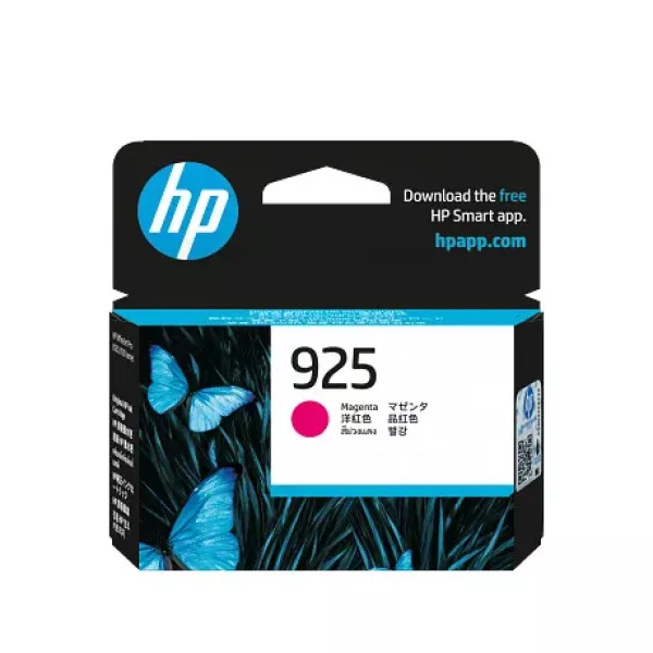 HP 925 Magenta Original Ink Cartridge (4K0V7PE) HP 925 Magenta Original Ink Cartridge (4K0V7PE)