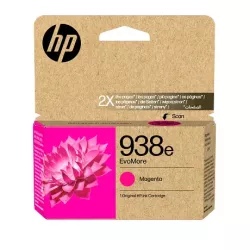 HP 938e EvoMore Magenta Original Ink Cartridge (4S6Y0PE) HP 938e EvoMore Magenta Original Ink Cartridge (4S6Y0PE)