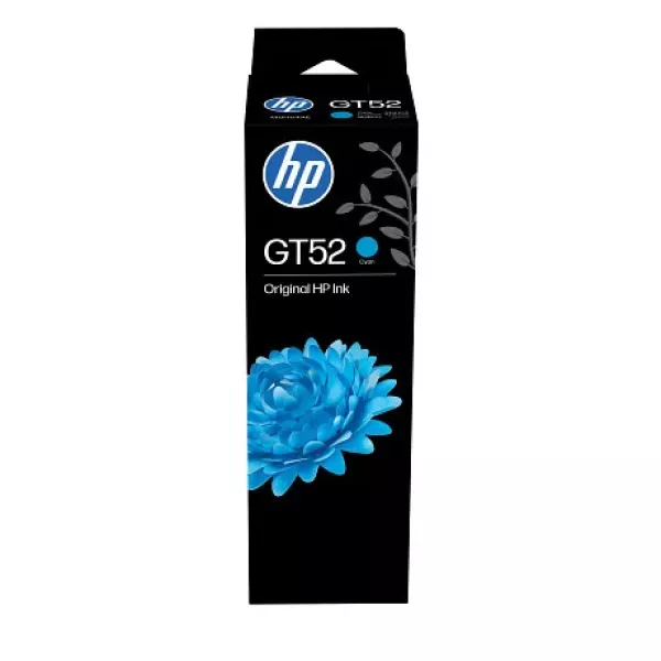 HP GT52 Cyan Original Ink Bottle (M0H54AE)
