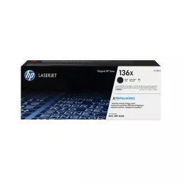 HP 136X Black High Yield Original Toner Cartridge (W1360X)