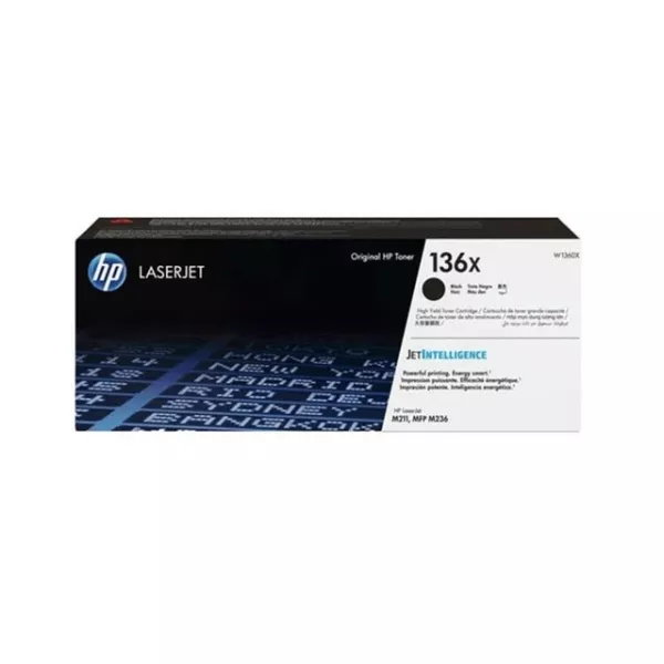 HP 136X Black High Yield Original Toner Cartridge (W1360X) HP 136X Black High Yield Original Toner Cartridge (W1360X)