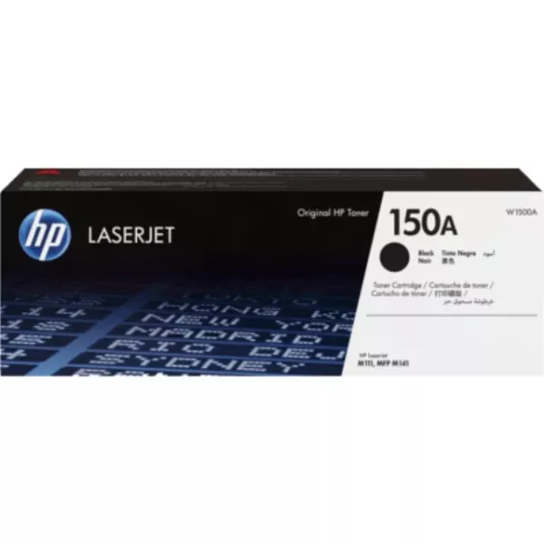 HP 150A Black Original Toner Cartridge (W1500A)