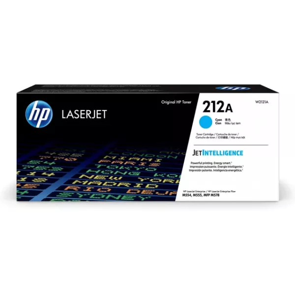 HP 212A Cyan Original Toner Cartridge (W2121A)
