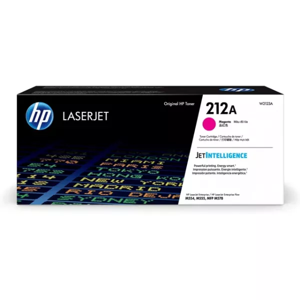 HP 212A Magenta Original Toner Cartridge (W2123A) HP 212A Magenta Original Toner Cartridge (W2123A)