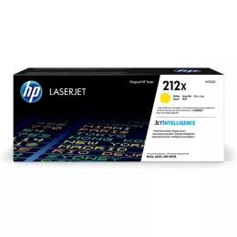 HP 212X Yellow High Yield Original Toner Cartridge (W2122X)