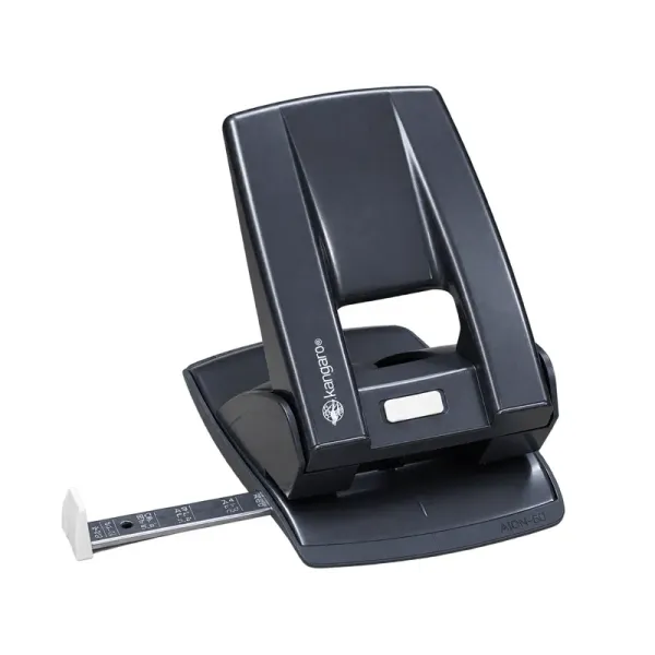 KANGARO AION-60 Heavy Duty 2-Hole Punch 60 Sheet KANGARO AION-60 heavy duty 2-hole punch with adjustable paper guide