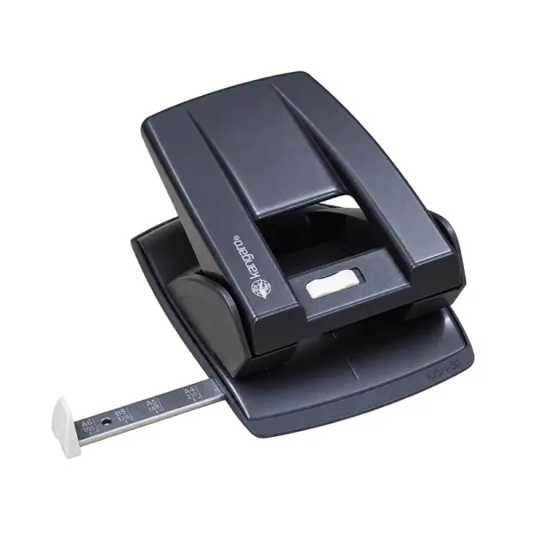 KANGARO AION-60 Heavy Duty 2-Hole Punch 60 Sheet KANGARO AION-60 heavy duty 2-hole punch with adjustable paper guide