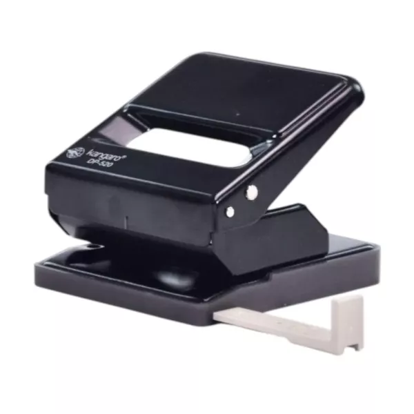 KANGARO DP-520 Office Punch black 25 sheet front view