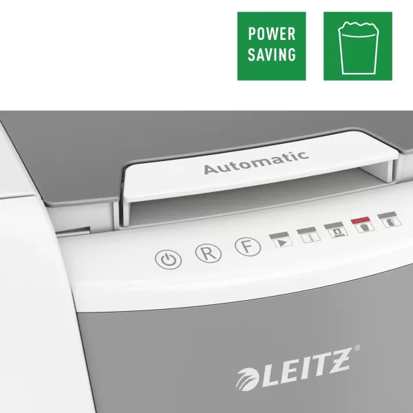 Leitz IQ Autofeed Office 100X P4 Cross Cut Paper Shredder (100 Sheet) Leitz IQ Autofeed Office 100X P4 Cross Cut Paper Shredder (100 Sheet)