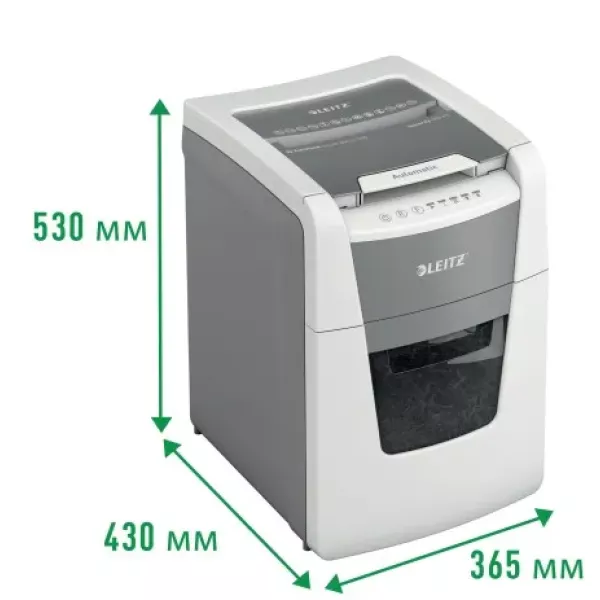 Leitz IQ Autofeed Office 100X P4 Cross Cut Paper Shredder (100 Sheet) Leitz IQ Autofeed Office 100X P4 Cross Cut Paper Shredder (100 Sheet)