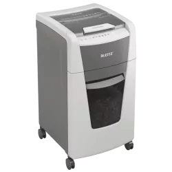 Leitz IQ Autofeed Office 300 P4 Cross Cut Paper Shredder (300 Sheet) Leitz IQ Autofeed Office 300 P4 Cross Cut Paper Shredder (300 Sheet)